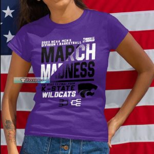 Kansas State Wildcats March Madness Shirt K State Gifts T Shirt Womens