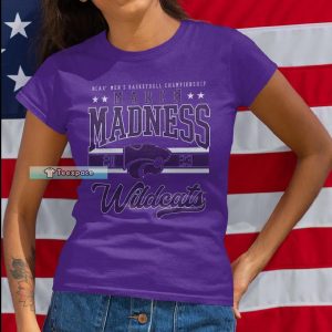 Kansas State Wildcats March Madness T Shirt Womens