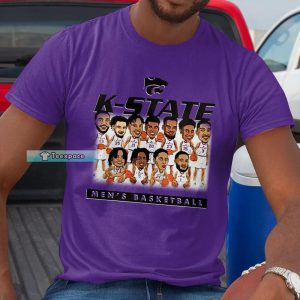 Kansas State Wildcats Mens Basketball Shirt K State Gifts Unisex T Shirt