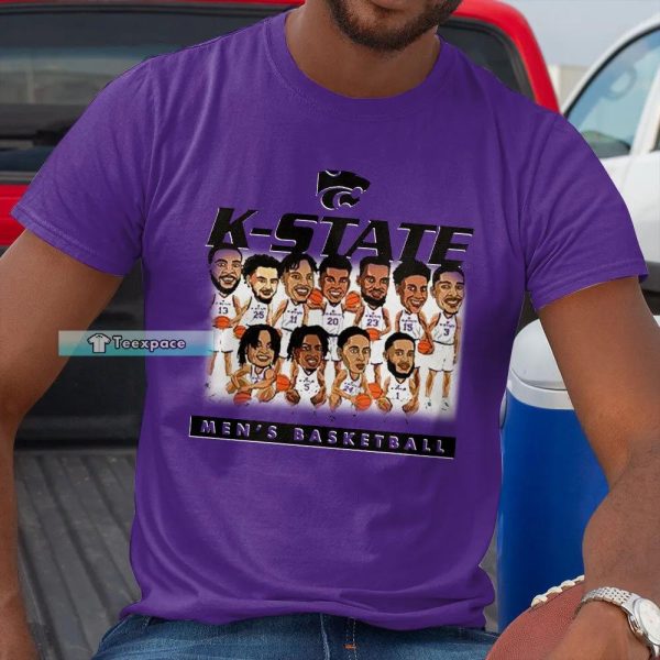 Kansas State Wildcats Men’s Basketball Shirt K-State Gifts