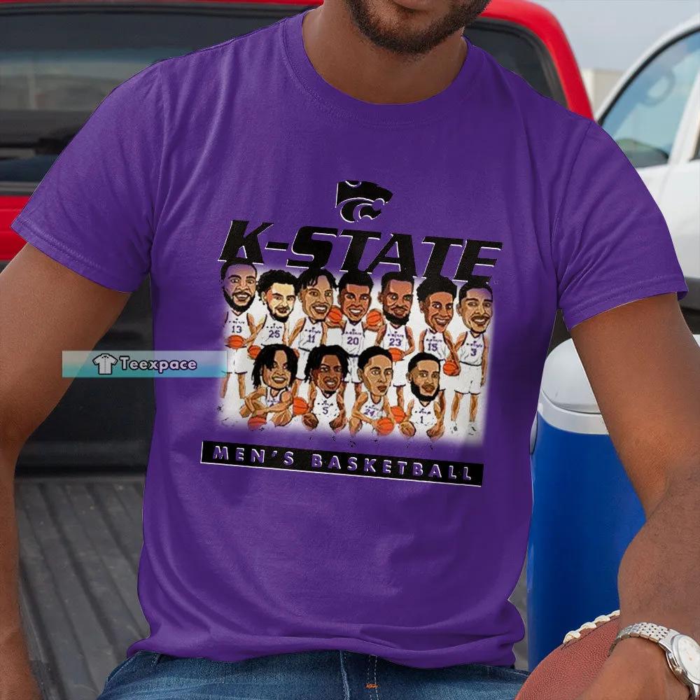 Kansas State Wildcats Mens Basketball Shirt K State Gifts Unisex T Shirt