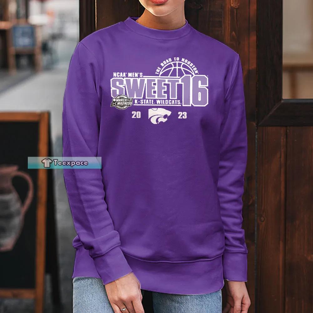 Kansas State Wildcats The Road to Houston Long Sleeve Shirt