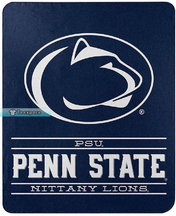 Logo Letter Penn State Throw Blanket