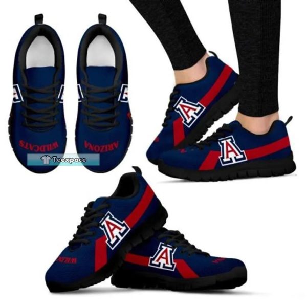 NCAA Arizona Wildcats Black Sneakers