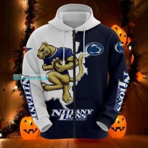 Nittany Lions Blue Gifts Mascot Penn State Hoodie 1