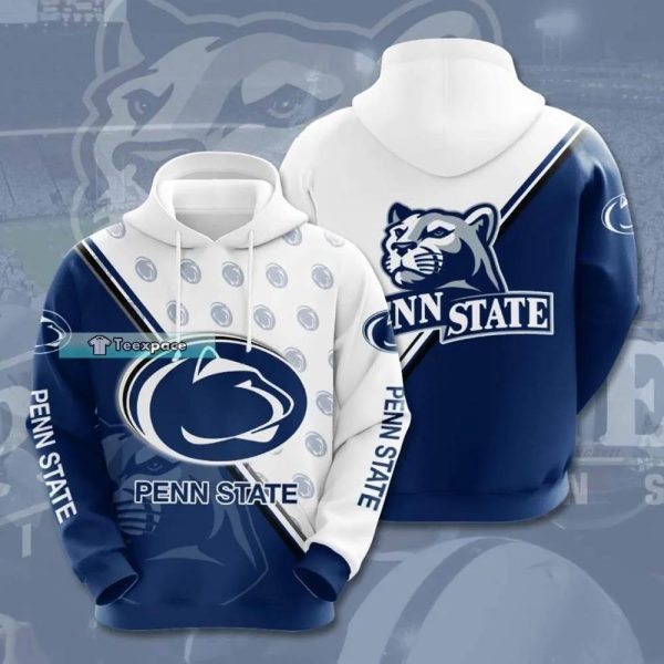 Nittany Lions Gifts Logo Pattern Penn State Hoodie