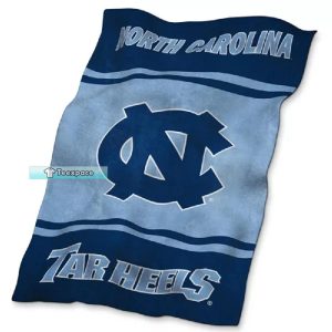 North Carolina Tar Heels Fuzzy Blanket