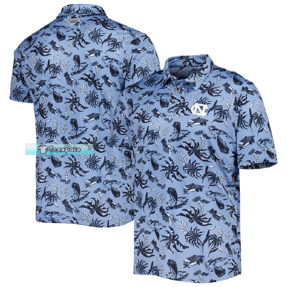 Ocean Tar Heels Hawaiian Shirt