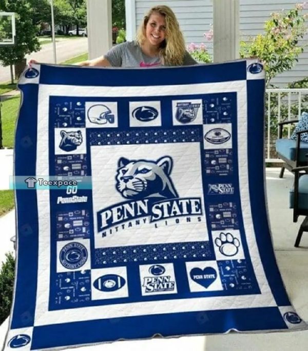Penn State Nittany Lions Gifts Combined Sherpa Blanket