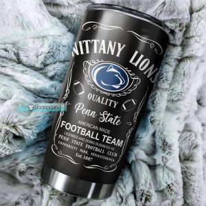 Penn State Nittany Lions football Jack Daniels Tumbler 2